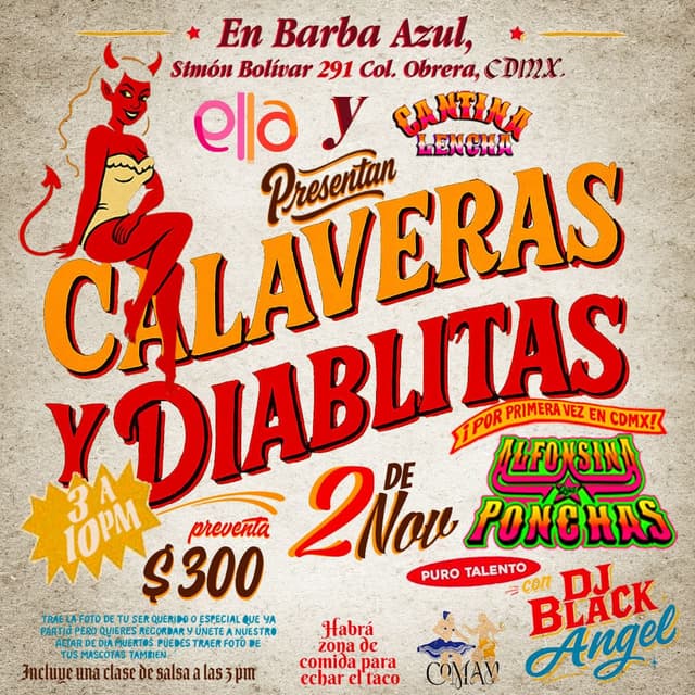 CALAVERAS Y DIABLITAS