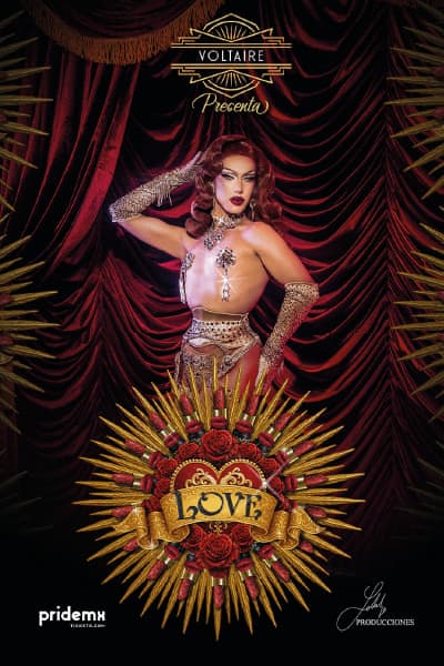 LOVE ET GLAMOUR ROUGE